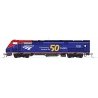 GE P42 Genesis - LokSound & DCC -- Amtrak 108 (50th Anniversary Phase VI, blue, red), HO, Kato USA Inc 376115LS