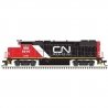 EMD GP38-2 - Sound & DCC - Gold -- Canadian National GTW 5824 (black, red, white, Website Logo), HO, Trainman 10004573