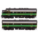 EMD F7 A-B Set - Standard DC -- Reading 269A/269B, HO, WalthersMainline 11415