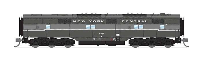 EMD E7B - Sound & DCC - Paragon4(TM) -- New York Central 4105 (Lightning Stripe 2-Tone Gr, N, Broadway Limited Imports 8771