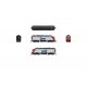 EMD F7A - Sound and DCC - Paragon4(TM) -- Amtrak 105 (Phase I, silver, red, blue, black, , N, Broadway Limited Imports 9241