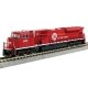 EMD SD90/43MAC - Standard DC -- Canadian Pacific 9159 (United Way Commemorative, red, white), N, Kato USA Inc 1765628