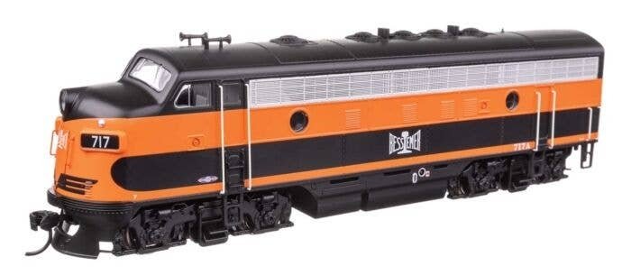 EMD F7 A - Standard DC -- Bessemer & Lake Erie 717A, HO, WalthersMainline 11402
