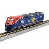 GE P42 Genesis - DCC -- Amtrak 108 (Phase VI, blue, red, white, 50th Anniversary Logo), N, Kato USA Inc 1766037DCC