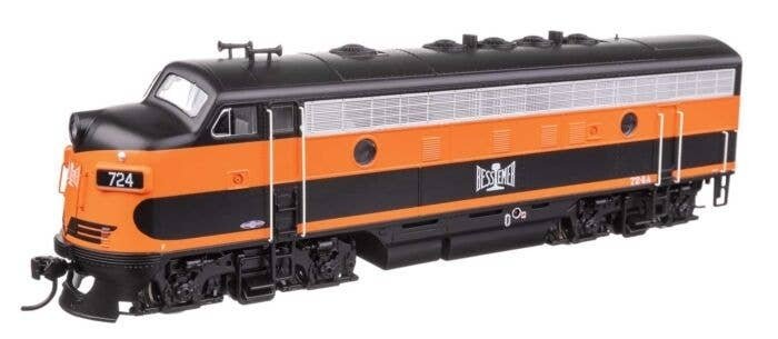 EMD F7 A - Standard DC -- Bessemer & Lake Erie 724A, HO, WalthersMainline 11403