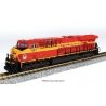 GE ES44AC GEVO - Standard DC -- Florida East Coast 805 (red, yellow, black), N, Kato USA Inc 1768947