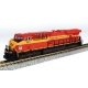 GE ES44AC GEVO - Standard DC -- Florida East Coast 801 (red, yellow, black), N, Kato USA Inc 1768946
