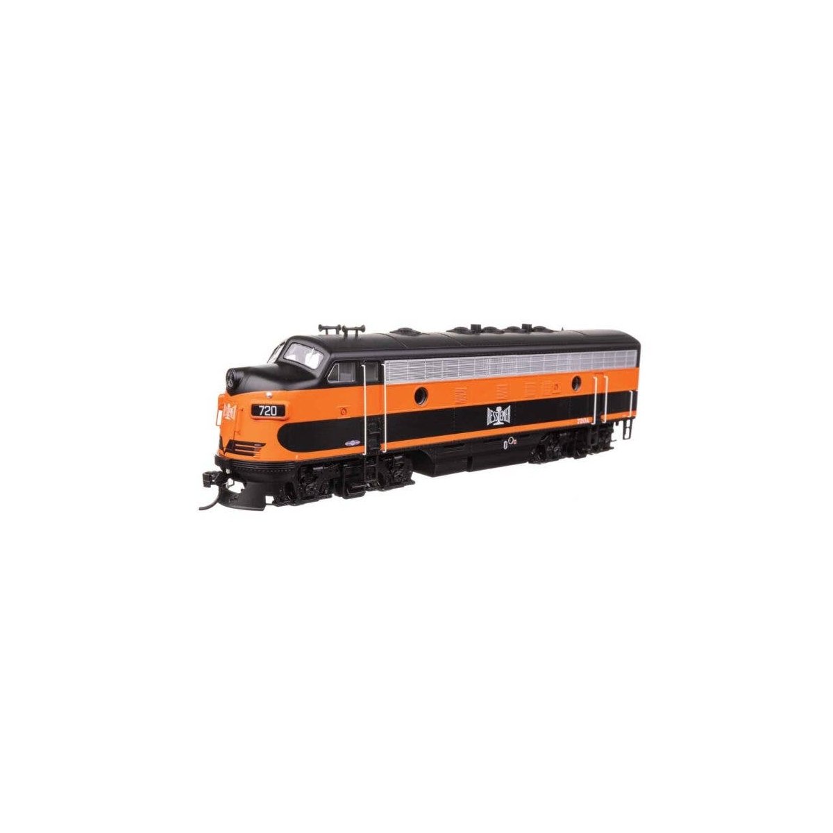 EMD F7 A-B Set - ESU Sound and DCC -- Bessemer & Lake Erie 720A/720B, HO, WalthersMainline 21401