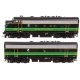 EMD F7 A-B Set - ESU Sound and DCC -- Reading 268A/268B, HO, WalthersMainline 21415