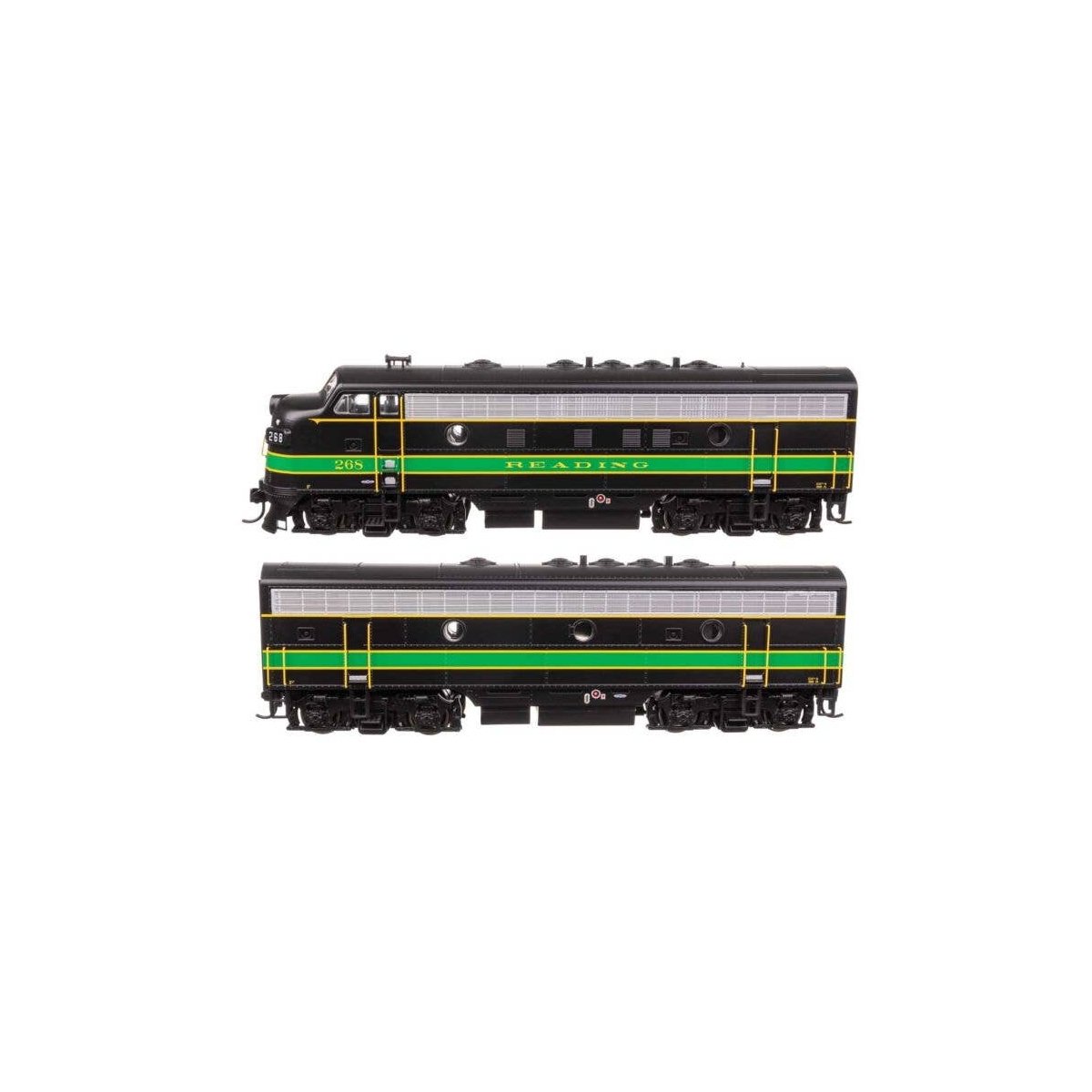 EMD F7 A-B Set - ESU Sound and DCC -- Reading 268A/268B, HO, WalthersMainline 21415