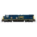 GE ES44AC GEVO - Sound and DCC - Paragon4(TM) -- CSX 3099 Spirit of West Springfield (bl, HO, Broadway Limited Imports 9866