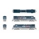 GE ES44AC GEVO - Sound and DCC - Paragon4(TM) -- US Navy 44 (Fantasy Scheme, gray, green, HO, Broadway Limited Imports 9874