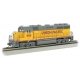 EMD GP40 - Sound and DCC - Sound Value -- Union Pacific 858 (Armour Yellow, gray, red), HO, Bachmann Industries 66306