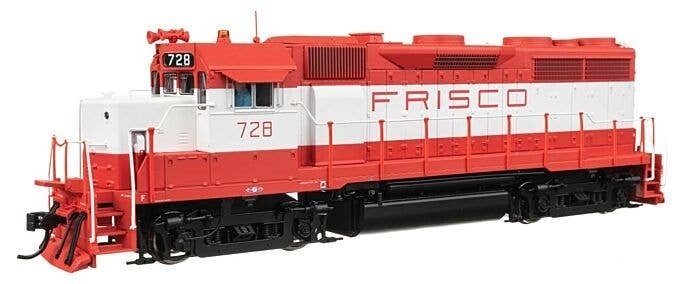 EMD GP35 Phase II - LokSound 5 Sound & DCC -- St. Louis - San Francisco `Frisco` 728, HO, WalthersProto 43310