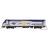 GE P42 Genesis - LokSound and DCC -- Amtrak 46 (50th Anniversary Scheme, Phase V Late, silver, b, HO, Kato USA Inc 376112LS