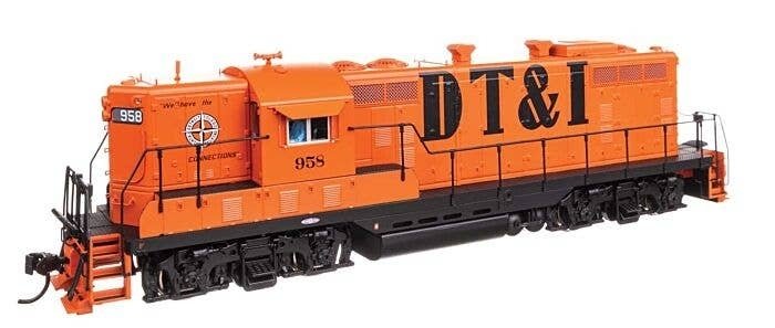 EMD GP7 - LokSound 5 Sound and DCC -- Detroit, Toledo & Ironton 958, HO, WalthersProto 42422
