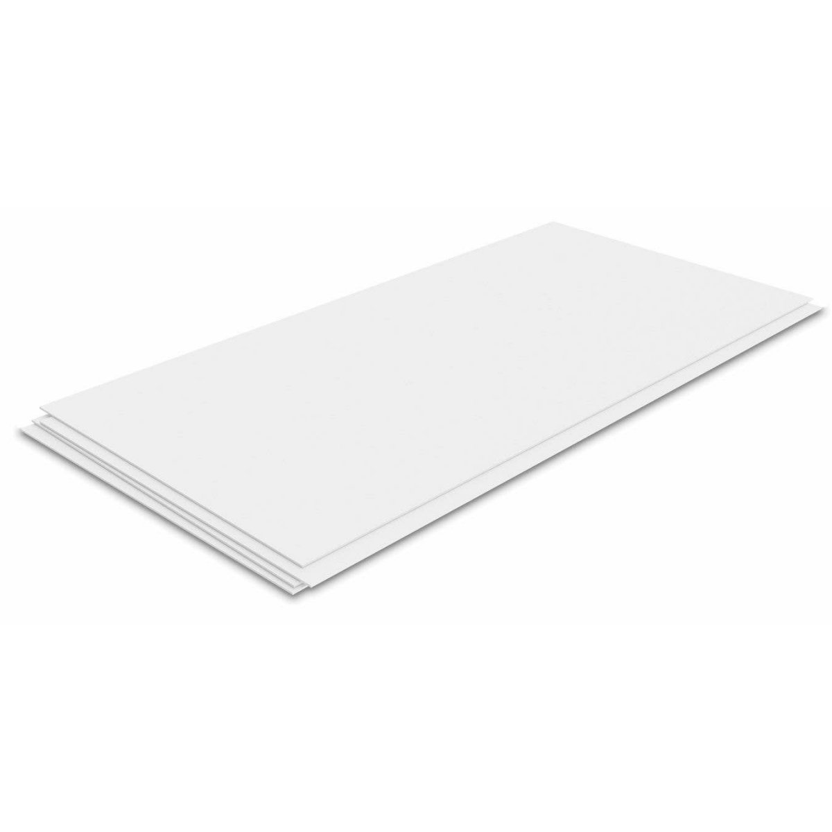 Styrene Sheet - Plain - 12 x 24` 30.5 x 61cm -- .060` .15cm, ALL, Evergreen Scale Models 19060