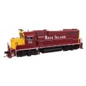 EMD GP35 Phase II - LokSound 5 Sound & DCC -- Rock Island 325, HO, WalthersProto 43307