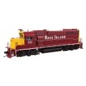 EMD GP35 Phase II - LokSound 5 Sound & DCC -- Rock Island 330, HO, WalthersProto 43308