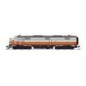 EMD E7A - Sound & DCC - Paragon4(TM) -- Milwaukee Road 119B (gray, orange, black), N, Broadway Limited Imports 8768