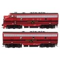 EMD F7 A-B Set - Standard DC -- Lehigh Valley 566/567, HO, WalthersMainline 11406