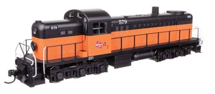Alco RSC-2 - ESU(R) Sound and DCC -- Milwaukee Road 579, HO, WalthersMainline 20715