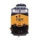 GE ES44AC Evolution Series GEVO - ESU Sound & DCC -- CSX 1869 (Chesapeake & Ohio Heritage), HO, WalthersMainline 20226