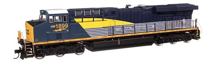 GE ES44AC Evolution Series GEVO - ESU Sound & DCC -- CSX 1899 (Pere Marquette & Ohio Heritage), HO, WalthersMainline 20227