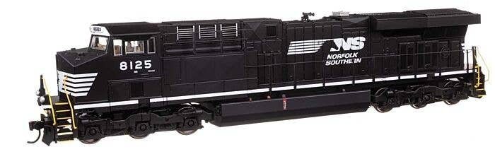 GE ES44AC Evolution Series GEVO - ESU Sound & DCC -- Norfolk Southern 8125, HO, WalthersMainline 20232