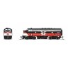 EMD F7A - Sound and DCC - Paragon4(TM) -- Connecticut Department of Transportation 6691 (, N, Broadway Limited Imports 9249