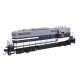 EMD GP7 - Standard DC -- Wabash 458, HO, WalthersProto 49428