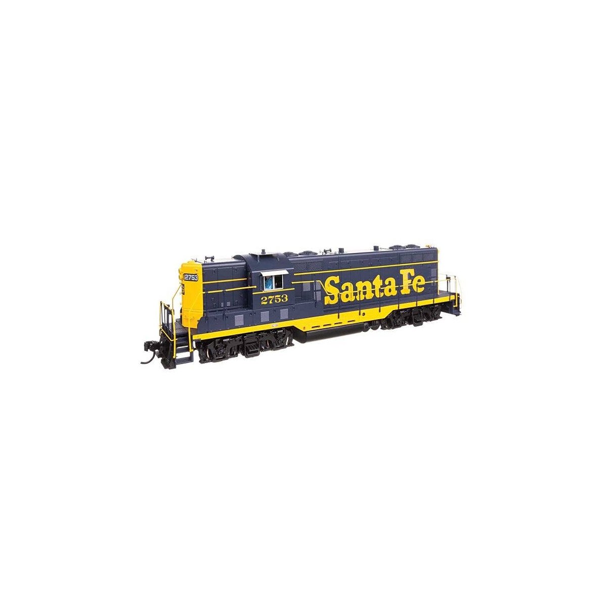 EMD GP7 - Standard DC -- Santa Fe 2753, HO, WalthersProto 49415