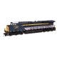 GE ES44AC Evolution Series GEVO - Standard DC -- CSX 1869 (Chesapeake & Ohio Heritage), HO, WalthersMainline 10226