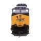 GE ES44AC Evolution Series GEVO - Standard DC -- CSX 1869 (Chesapeake & Ohio Heritage), HO, WalthersMainline 10226