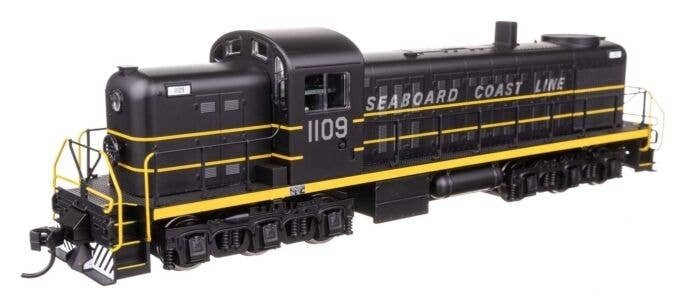 Alco RSC-2 - Standard DC -- Seaboard Coast Line 1109, HO, WalthersMainline 10720