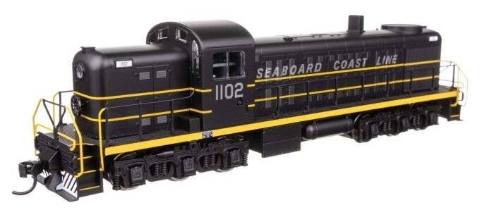 Alco RSC-2 - Standard DC -- Seaboard Coast Line 1102, HO, WalthersMainline 10721