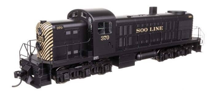 Alco RSC-2 - Standard DC -- Soo Line 370, HO, WalthersMainline 10723