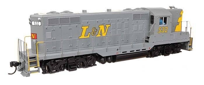 EMD GP9 Phase II with High Hood - ESU(R) Sound and DCC -- Louisville & Nashville 532, HO, WalthersMainline 20500