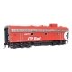EMD FP7 & F7B Standard DC -- Canadian Pacific 4070 & 4477 (red, white w/Multi-mark), HO, WalthersProto 49551