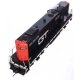 EMD GP9 with LokSound 5 Sound & DCC -- Grand Trunk Western 4522, HO, WalthersProto 42803
