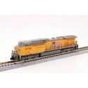 GE AC4400CW Low Numberboards - DCC -- Union Pacific 6730 (Armour Yellow, gray Less Flag), N, Kato USA Inc 1767040DCC