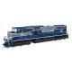 EMD SD70M - ESU(R) Sound & DCC -- Lake State Railway 6431 (blue, gray, black, white), HO, WalthersMainline 21009