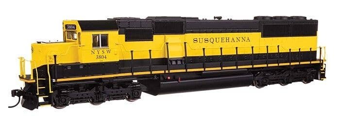 EMD SD60 Spartan Cab with ESU(R) Sound and DCC -- New York, Susquehanna and Western Railway 381, HO, WalthersMainline 19769