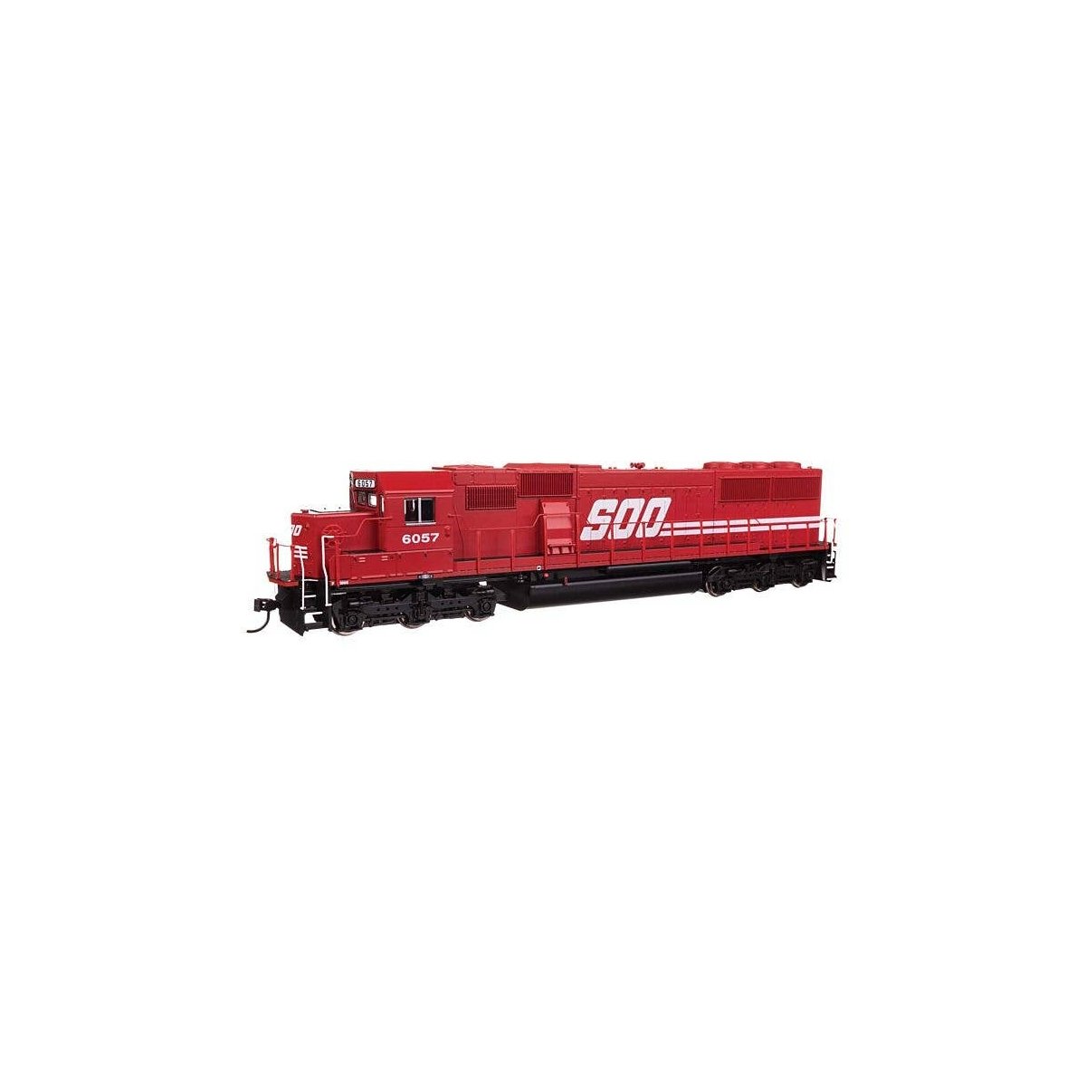 EMD SD60 Spartan Cab with ESU(R) Sound and DCC -- Soo Line 6057, HO, WalthersMainline 19773