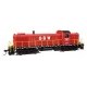 Alco RS2 - ESU(R) Sound & DCC -- Green Bay & Western 302 - Water-cooled stack (red, black, whit, HO, WalthersMainline 20707