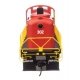 Alco RS2 - ESU(R) Sound & DCC -- Green Bay & Western 302 - Water-cooled stack (red, black, whit, HO, WalthersMainline 20707