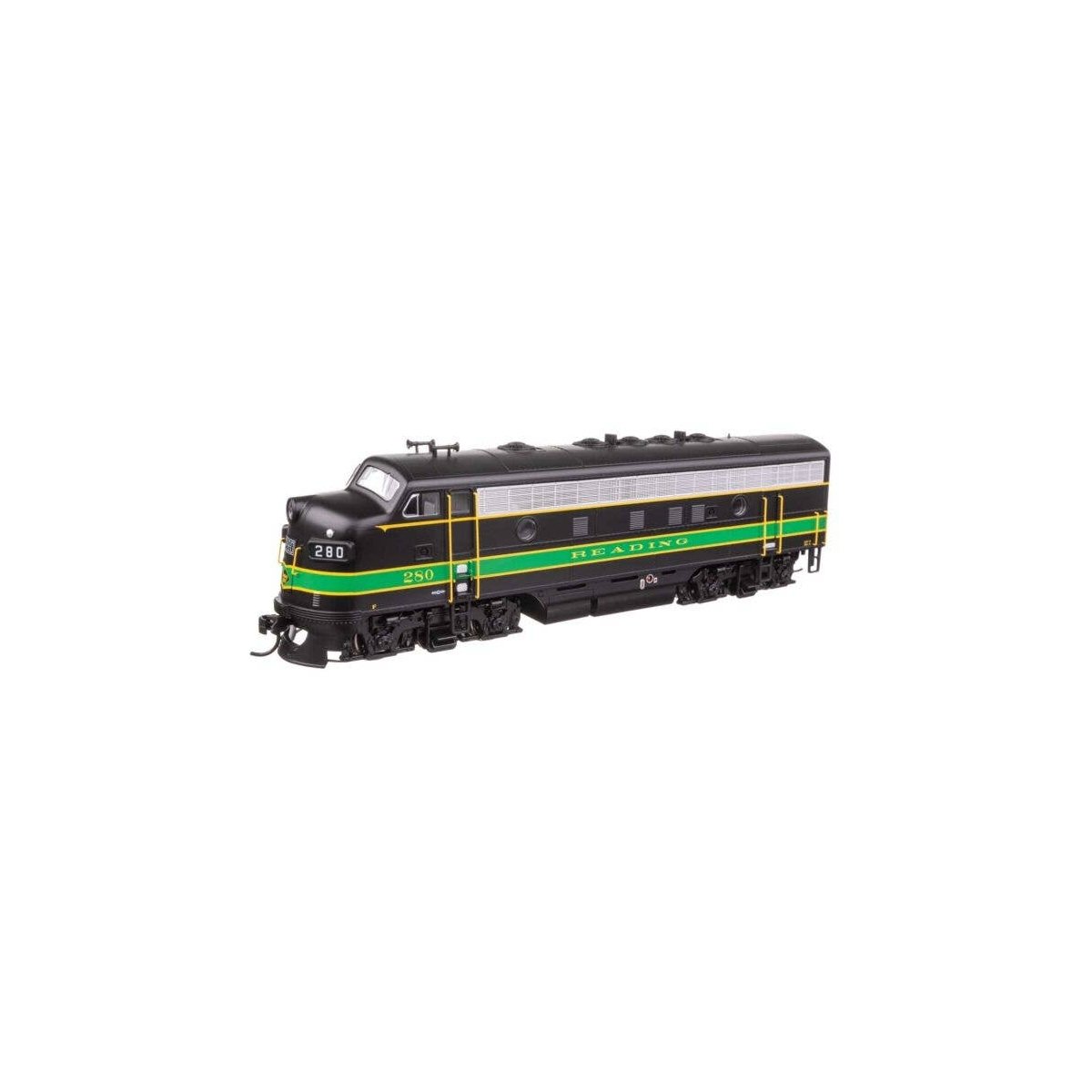 EMD F7 A - Standard DC -- Reading 280A, HO, WalthersMainline 11417
