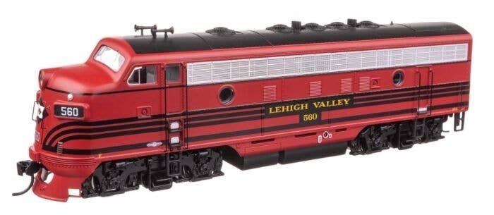 EMD F7 A - Standard DC -- Lehigh Valley 560, HO, WalthersMainline 11408