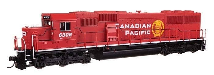 EMD SD60 Spartan Cab - Standard DC -- Canadian Pacific 6306, HO, WalthersMainline 9763
