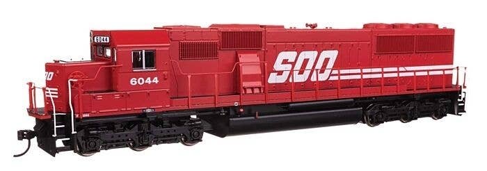 EMD SD60 Spartan Cab - Standard DC -- Soo Line 6044, HO, WalthersMainline 9772